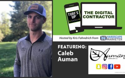 Caleb Auman with Auman Landscape LLC, Digital Contractor Show Interview on Turf's Up Radio