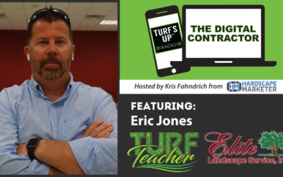 Eric Jones the Turf Teacher, Digital Contractor Show Interview on Turf's Up Radio
