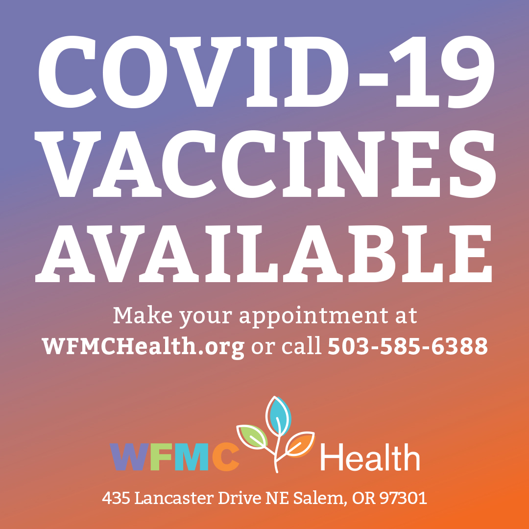 COVID-19 Vaccines Available at WFMC Health