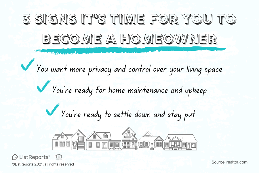 3 Reasons To Become A Homeowner