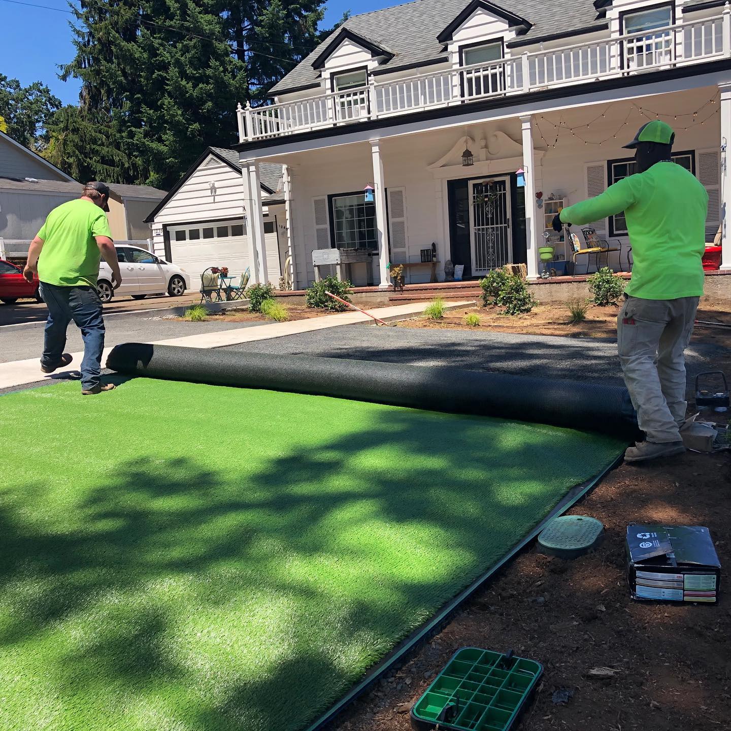 Authentic Versus Artificial Grass