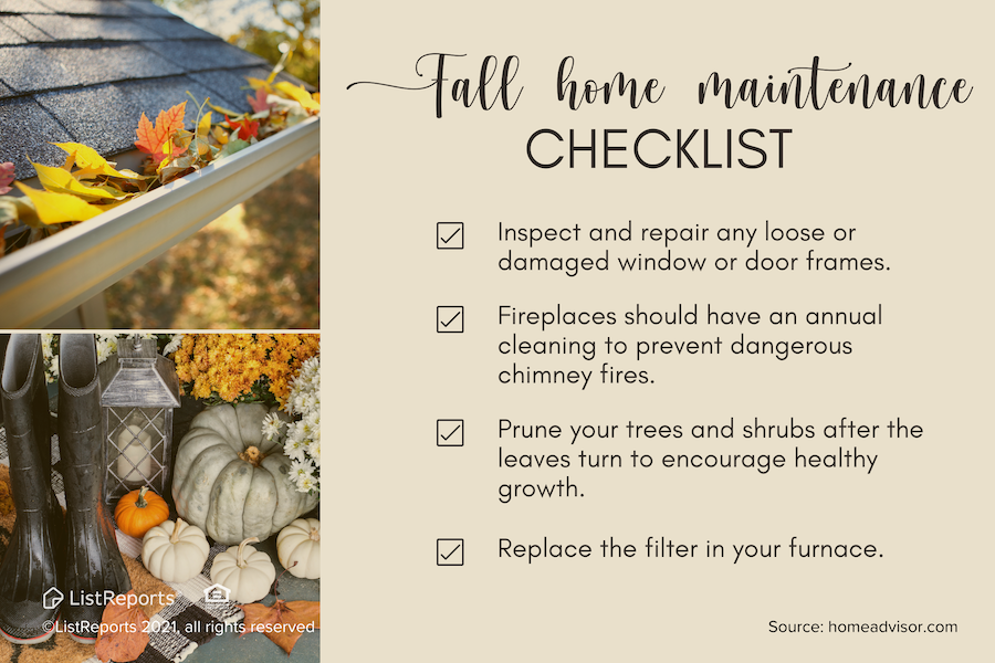 Fall Home Maintenance Checklist