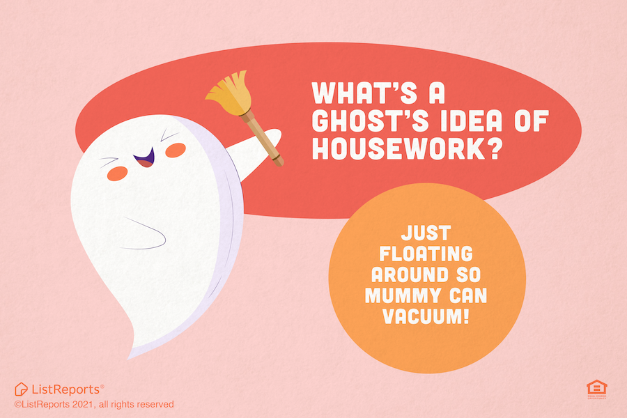 What's A Ghost's Idea Of Housework?