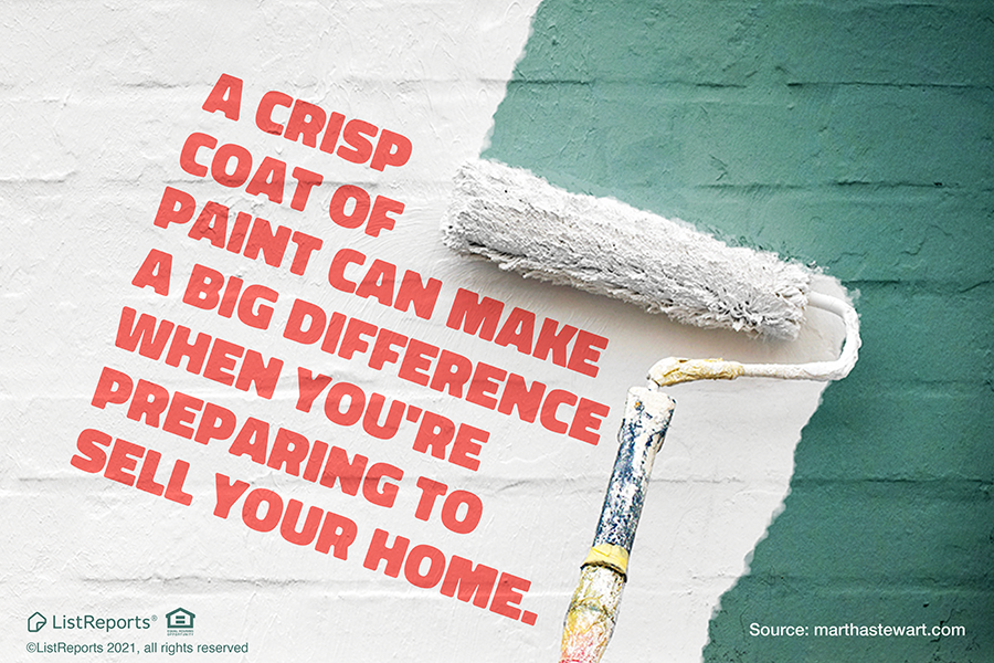 Paint Can Make A Big Difference When Selling Your Home