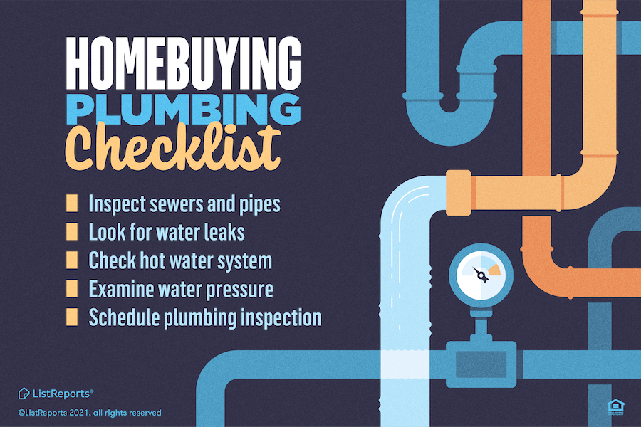 Homebuying Plumbing Checklist