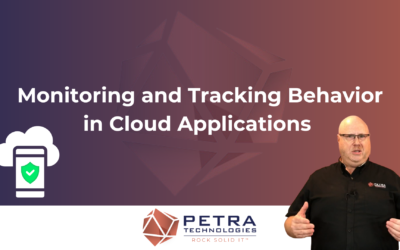 Monitoring and Tracking Behavior in Cloud Applications