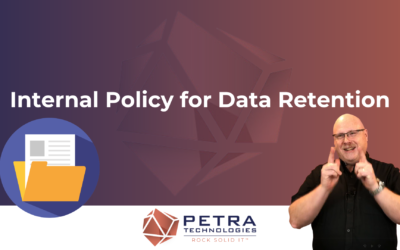Internal Policy for Data Retention