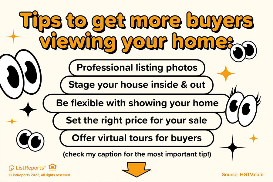 Tips To Get More Buyers To View Your Home