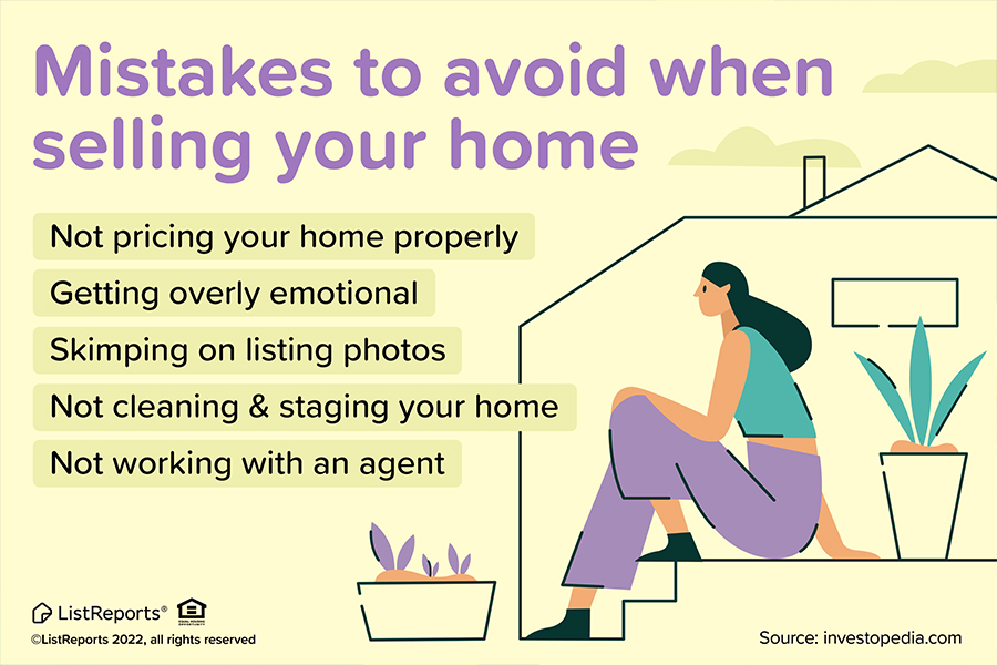 Mistakes To Avoid When Selling Your Home