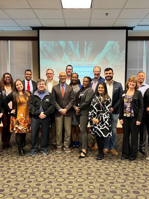 Being selected as one of the ambassadors Gwinnett Chamber