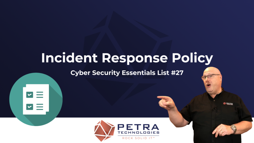 Incident Response Policy