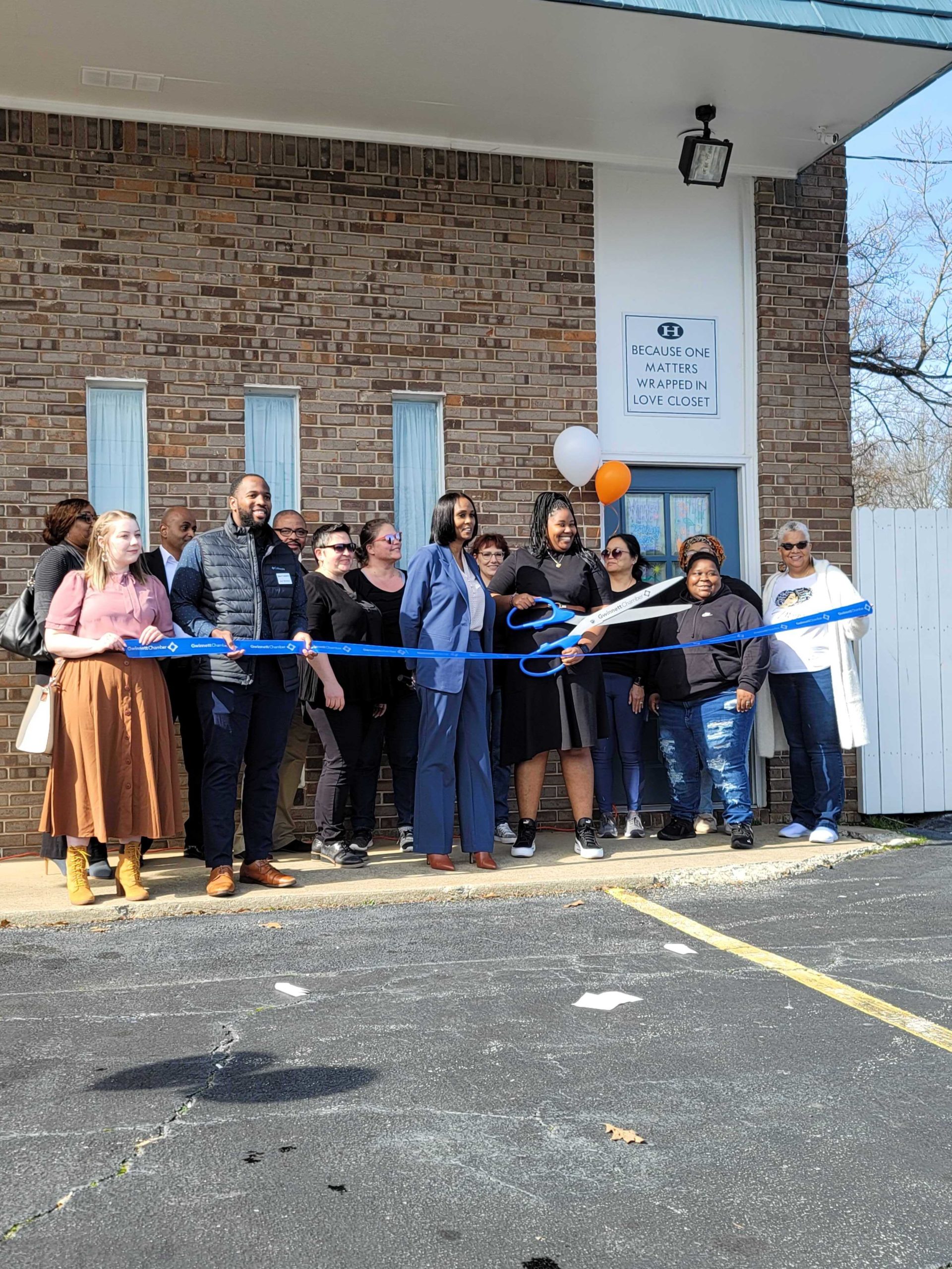 Because One Matters opens clothing wrapped in love closet in Lawrenceville