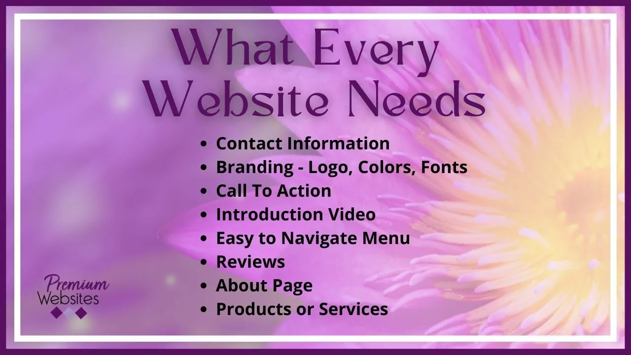 What Every Website Needs