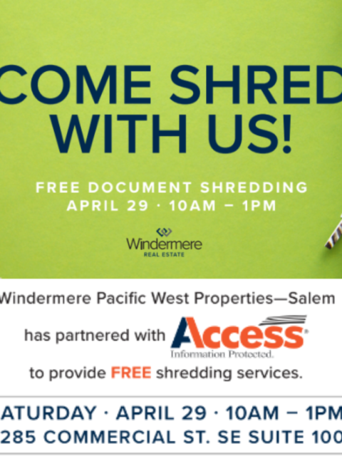 Windermere Pacific West Properties - Salem is partnering with Access