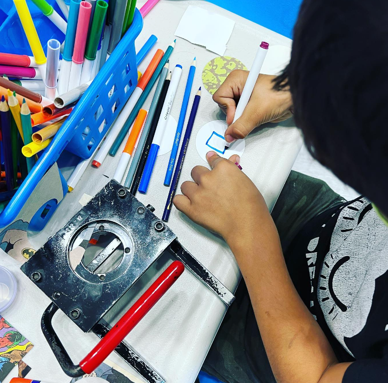 Boosting Mental Health and Career Success Through Creativity: A Button-Making Workshop