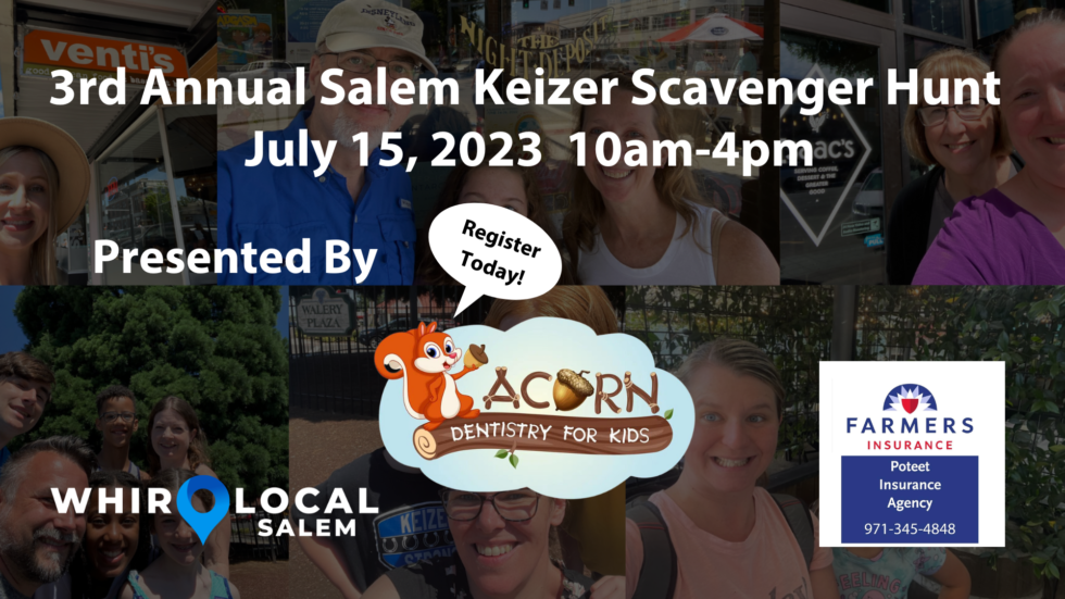 Embark on an Adventure at the 3rd Annual Salem/Keizer Scavenger Hunt