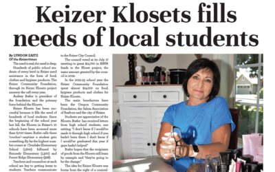 Keizer Klosets Steps Up to Help Local Students