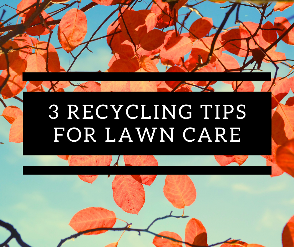 3 Easy Recycling Tips for Lawn Care