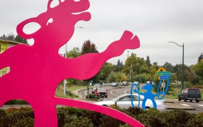 Keizer's Roundabout Featured in Salem Statesman Journal's weekly series, "Why is that?"