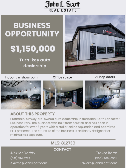 Turn-key business opportunity! Now's the time to