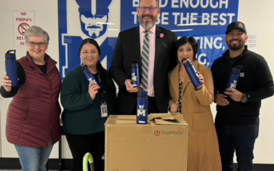 New partnership supplies reusable water bottles for McNary students