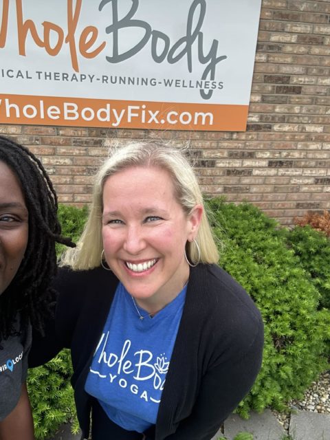 Just Hanging out with Rebecca Willmann from Whole Body.