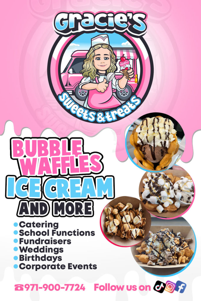 Gracie's Sweets & Treats Promo Flyer