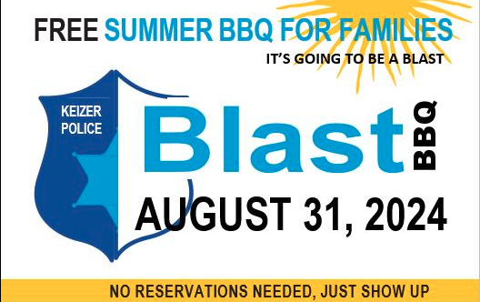 Get Ready for a Blast at the Keizer Police Department’s Free End-of-Summer BBQ!