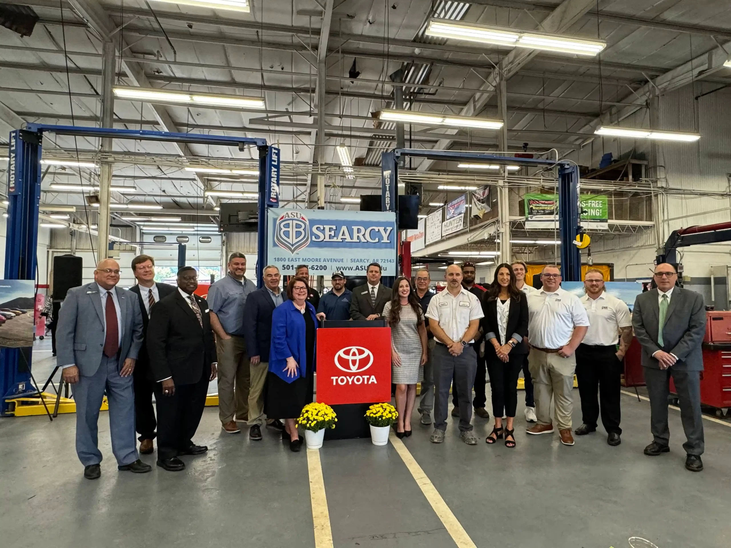 Launch of the Toyota Lexus TECS Elite Training Program at Arkansas State University Beebe