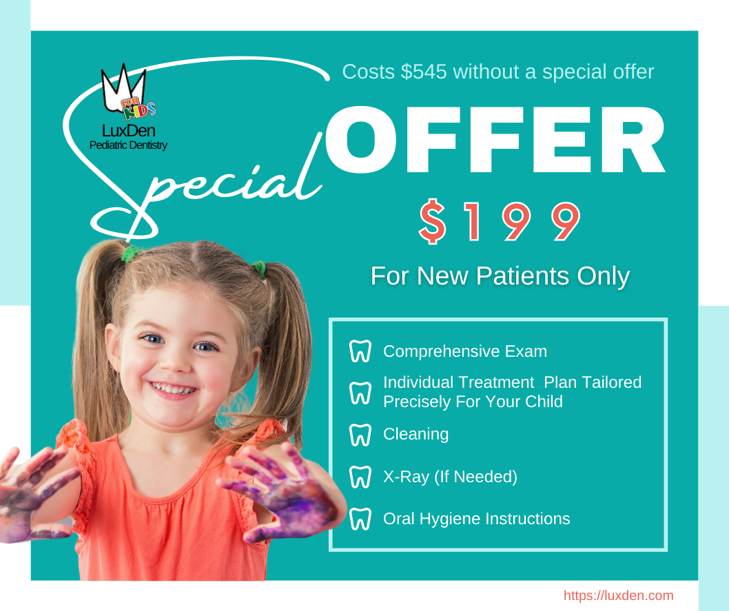 Image Based offer named LuxDen Dental Center has a special offer for new patients.