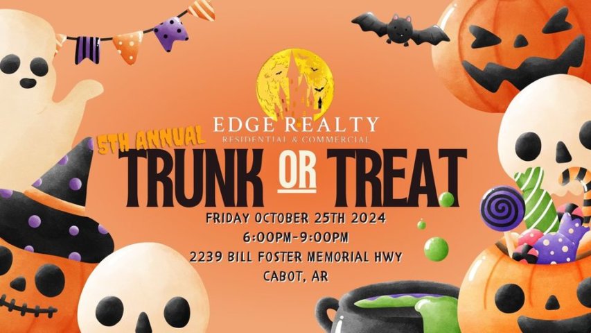 Trunk or Treat Events in Cabot This Weekend (Oct. 25-27)