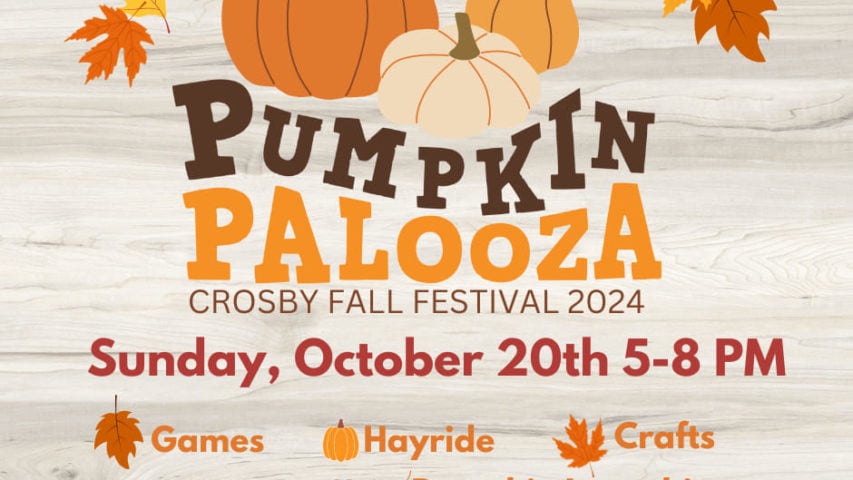 Get Ready for Pumpkin Palooza: Crosby Fall Festival 2024!