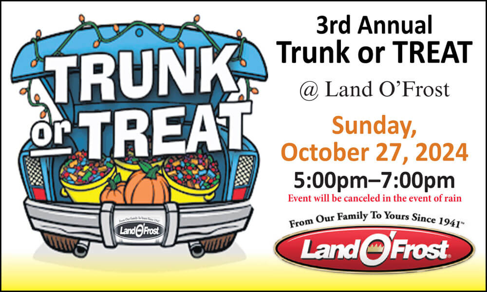 3rd Annual Trunk or Treat at Land O’ Frost: A Family-Friendly Event