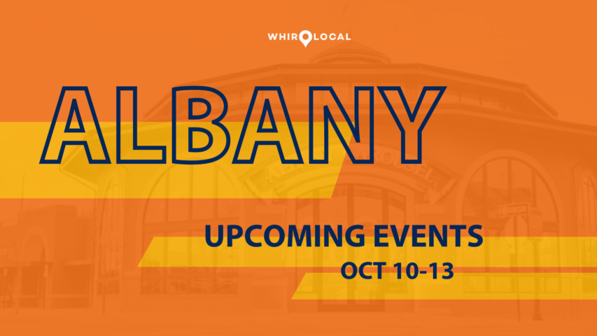 Things to do in Albany Area // October 10 - 13, 2024