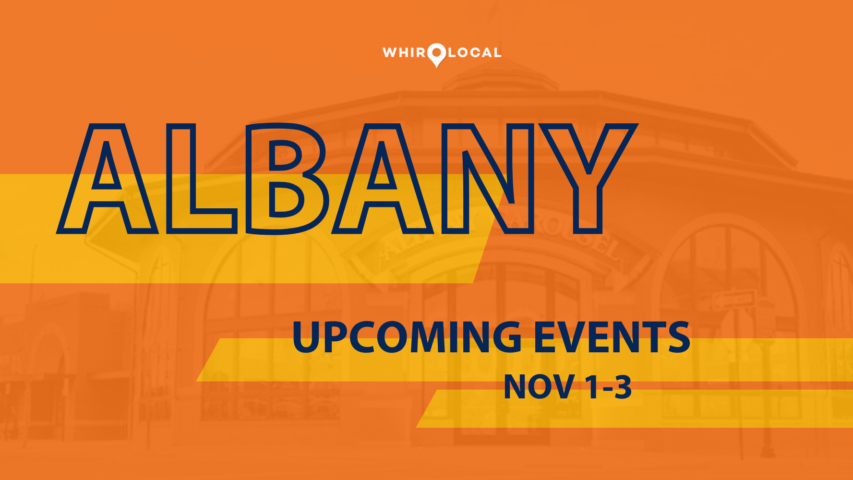 Things to do in Albany Area // November 1 - 3, 2024