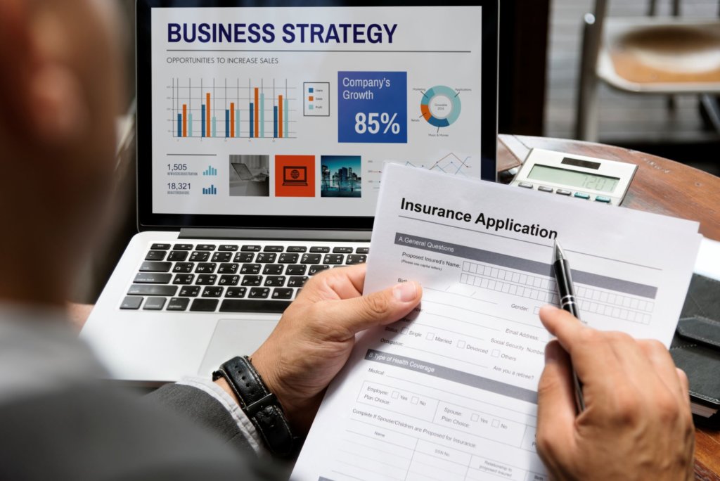 Business insurance application