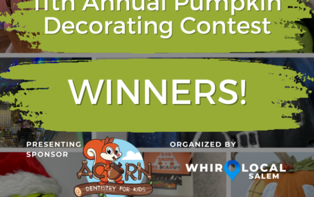 Announcing Pumpkin Contest Winners!