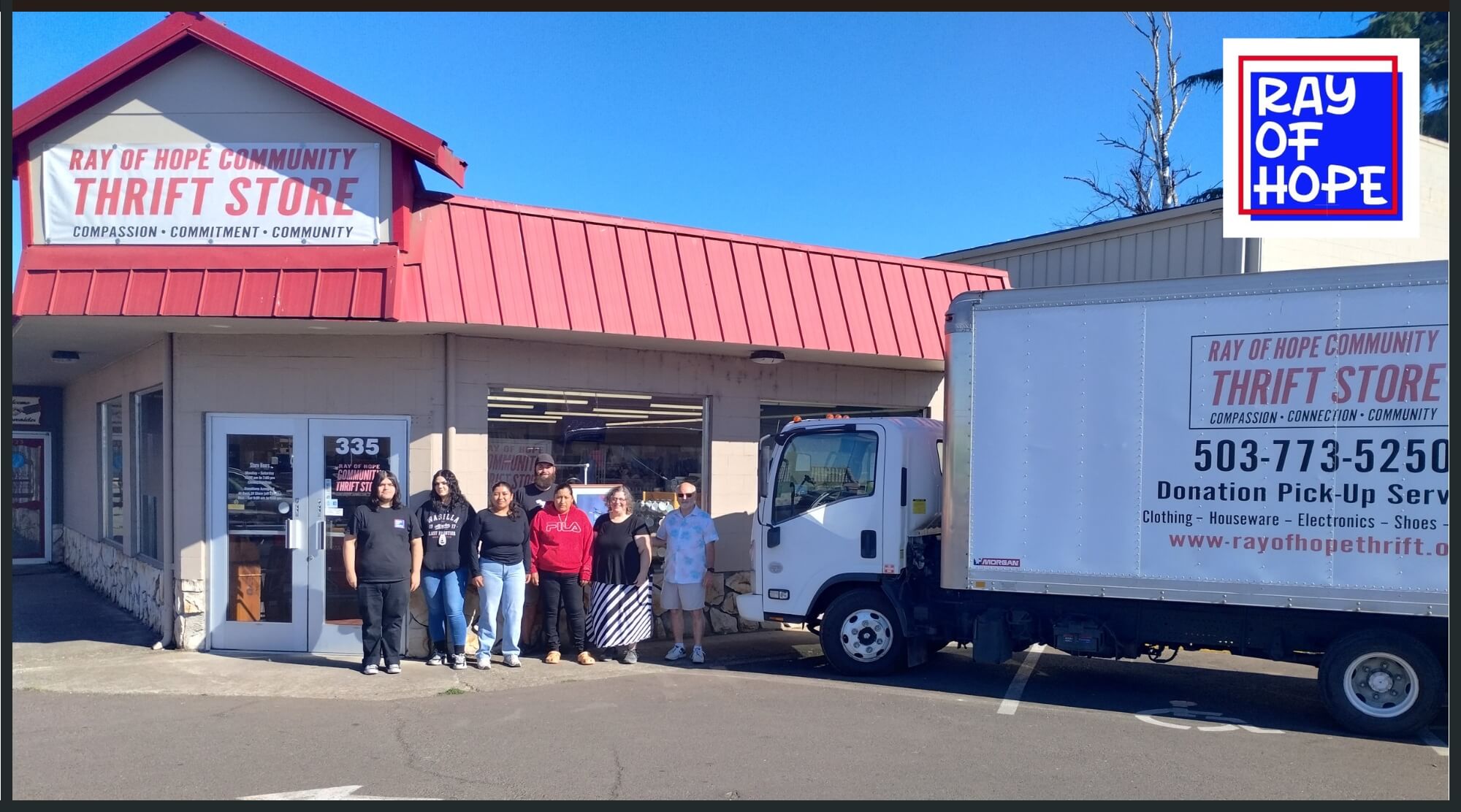 Ray of Hope Thrift Store: Compassionate Community Support