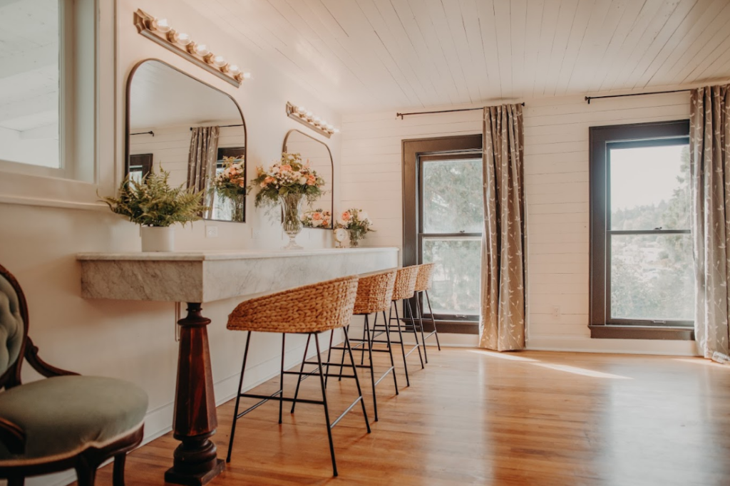 Bride's dressing room