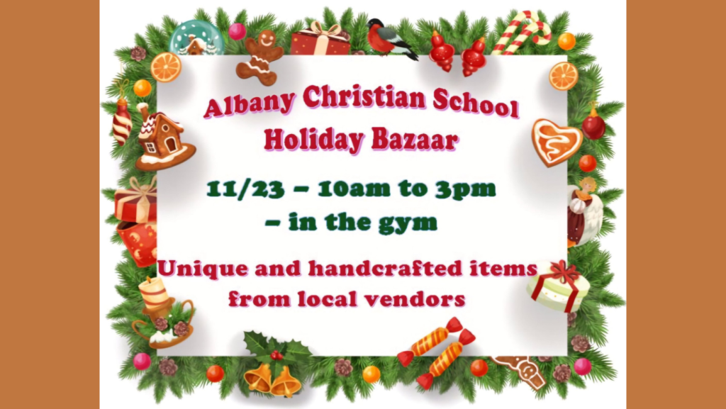 ACS Holiday Bazaar Albany Oregon