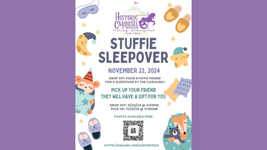 Stuffie Sleepover Albany Or