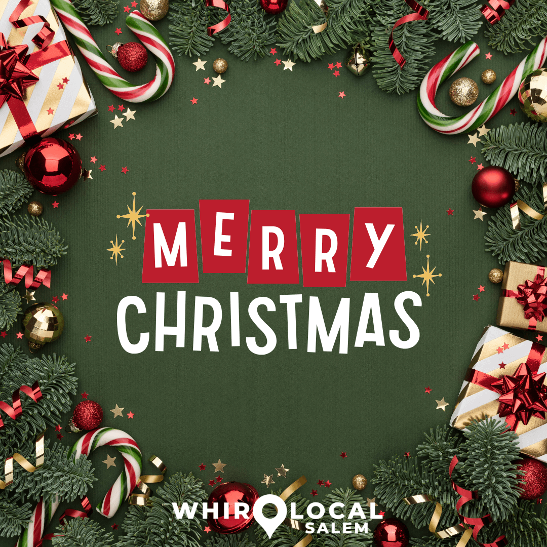 Merry Christmas & Happy Holidays from WhirLocal! 