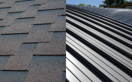 Comparing Roofing Materials: Asphalt Shingles vs. Metal Roofing