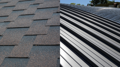Comparing Roofing Materials: Asphalt Shingles vs. Metal Roofing
