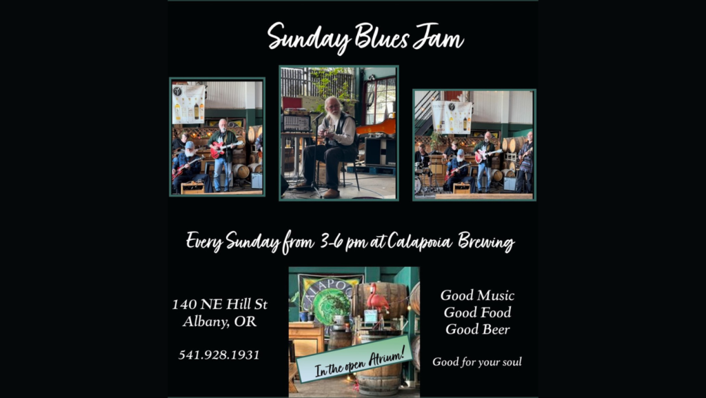 Froggy's Blues Jam at Calapooia Brewing Albany OR