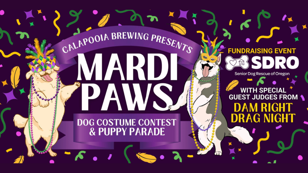 Calapooia Brewing's Mardi Paws Albany OR