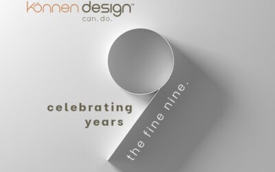 Konnen Design celebrates 9 years..."Simplicity is the ultimate