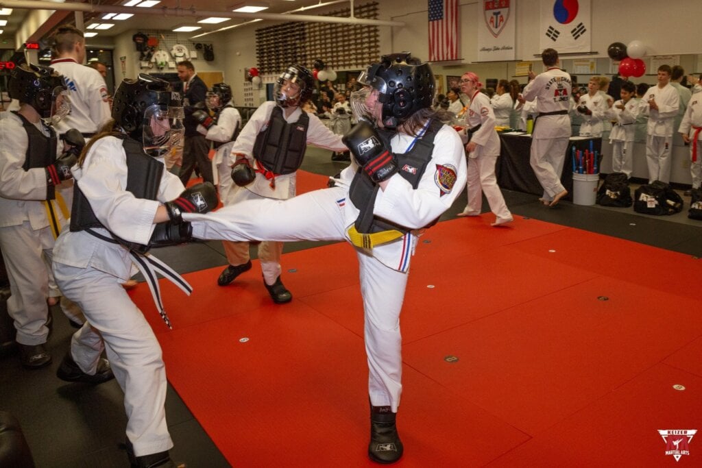 Older Students performing ATA Martial Arts