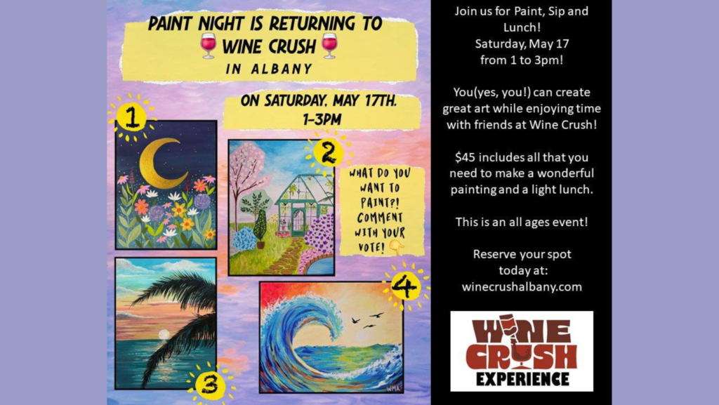Paint, Sip and Lunch Albany OR