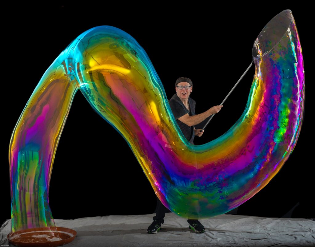 Amazing Bubble Man